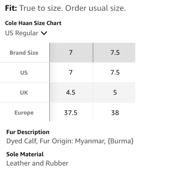 Calf hair Cole Haan women’s multicolor Deacon slip-on loafers flats US 7.5 - Picture 12 of 13